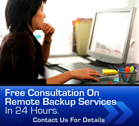 Free consultation on remote backup services in 24 hours. Contact us for details.